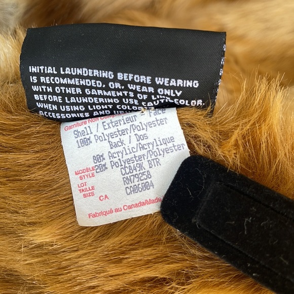 Vintage County Clothing Company faux fur  lined vest. - Picture 5 of 10